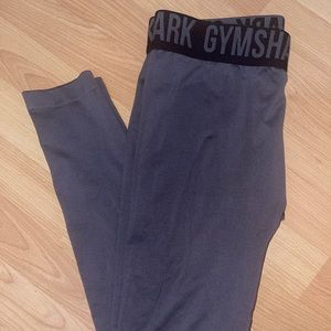 Grey Gym Shark Leggings